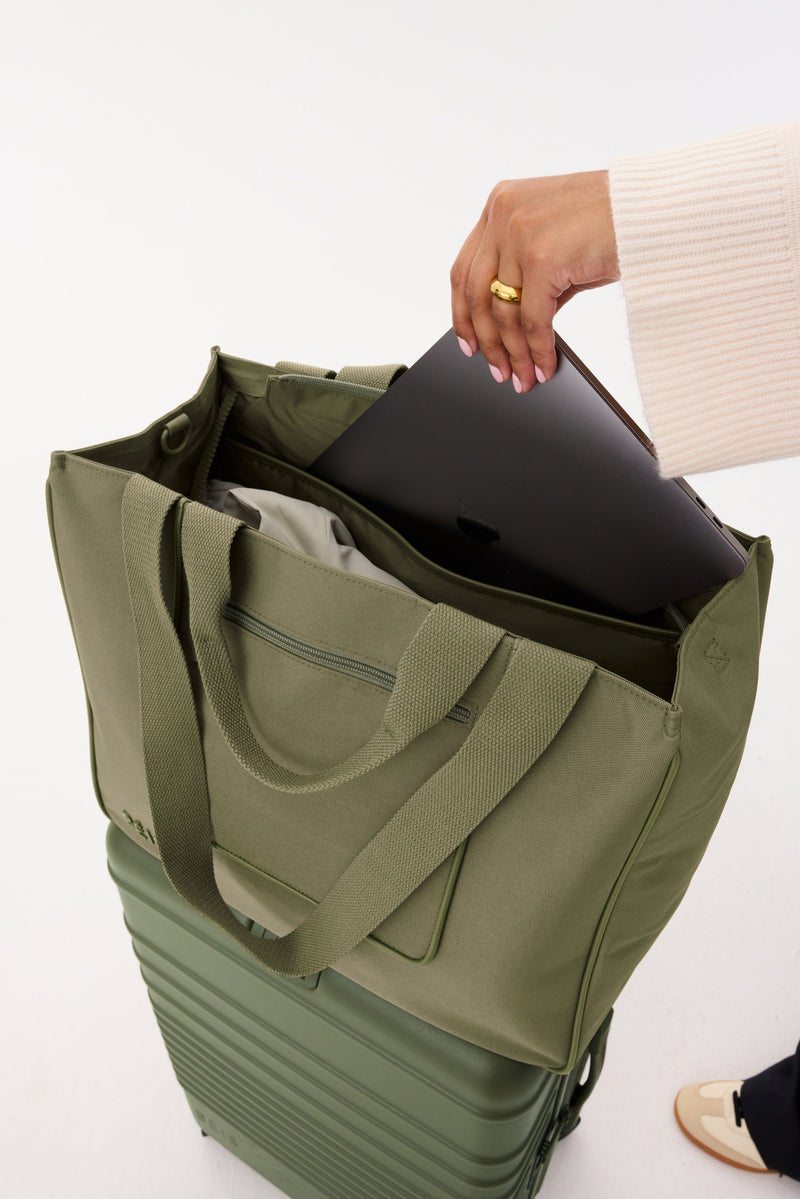 Resale The East To West Tote in Olive