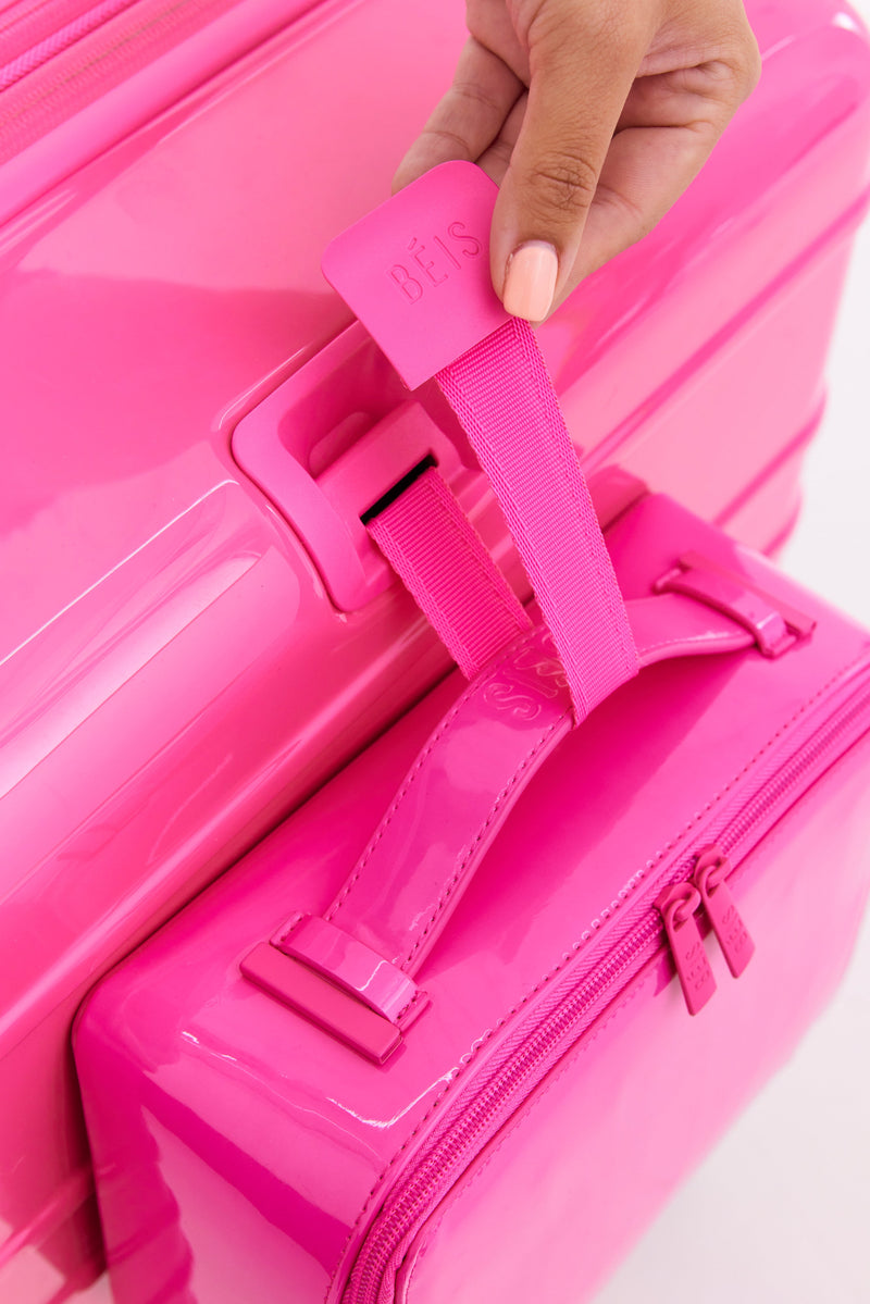 The Large Check-In Roller in Barbie™ Pink