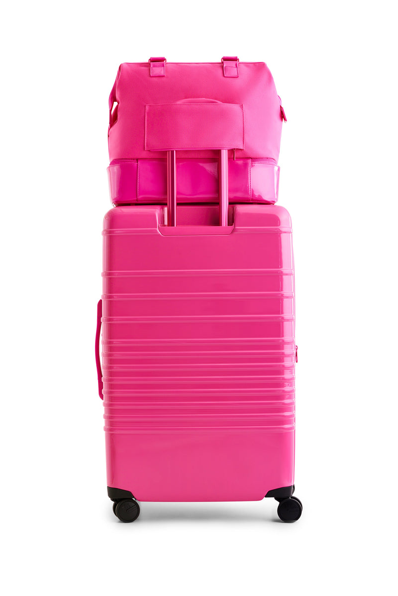 The Large Check-In Roller in Barbie™ Pink