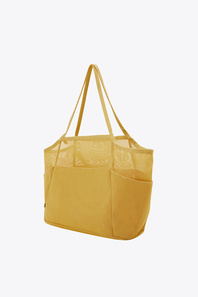 Resale The Mesh Beach Tote in Honey