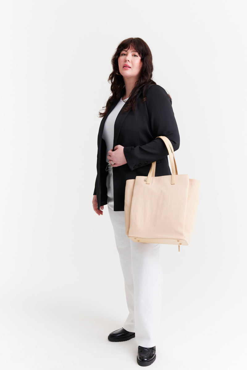 Resale The Commuter Tote in Beige