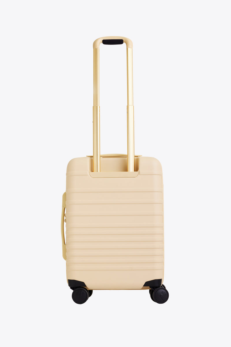 The Front Pocket Carry-On Roller in Beige