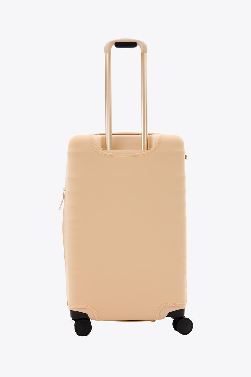 The Medium Check-In Luggage Cover in Beige