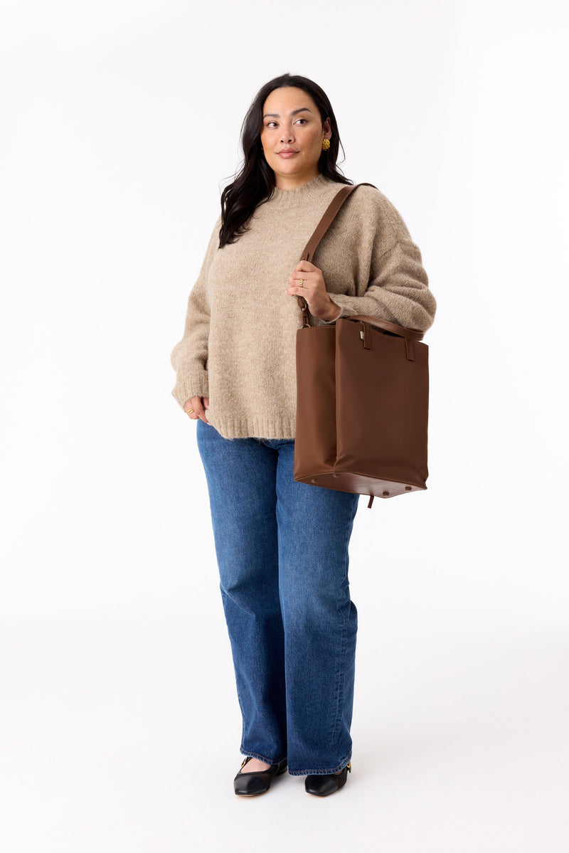 The Commuter Tote in Maple