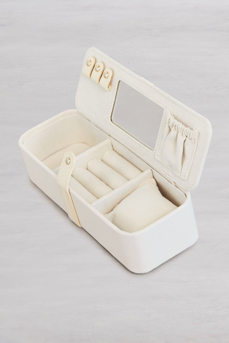 Resale The Jewelry Case in Beige