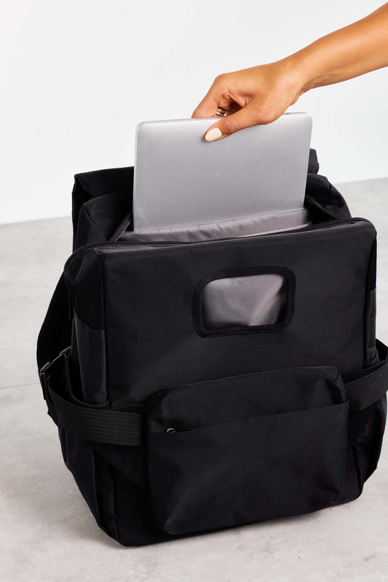 The Ultimate Diaper Backpack in Black