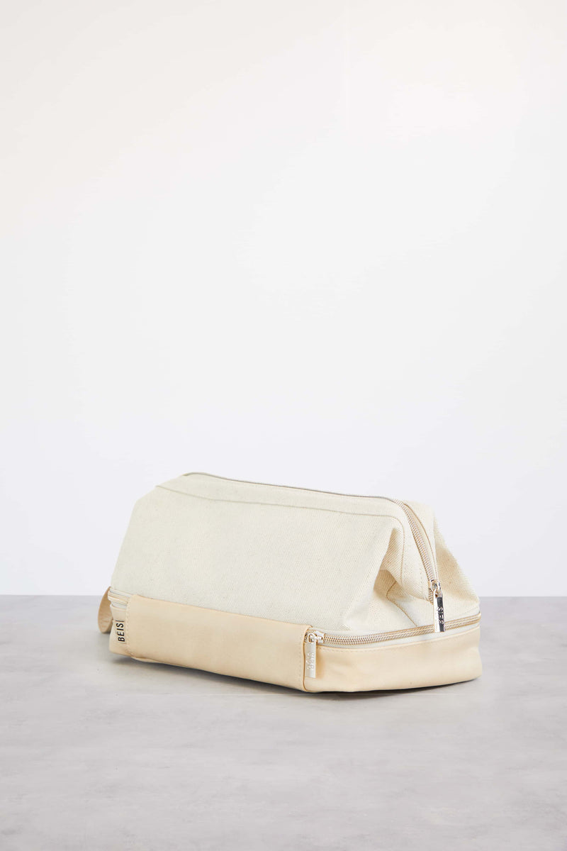 The Dopp Kit in Beige