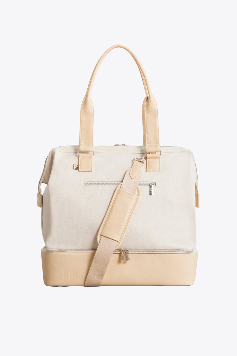 The Mini Weekender in Beige