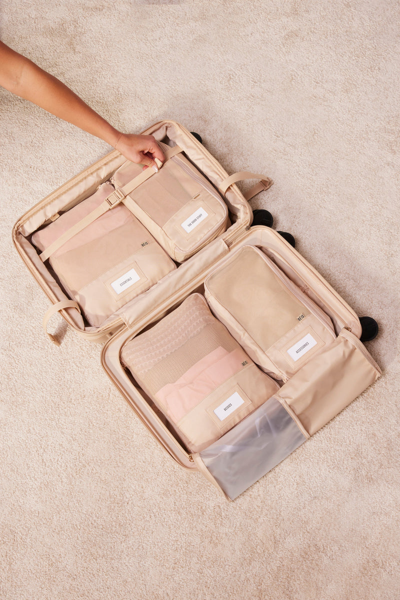 Resale The Compression Packing Cubes 4 pc in Beige