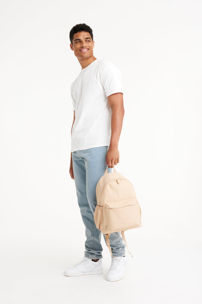 Resale The BÉISics Backpack in Beige