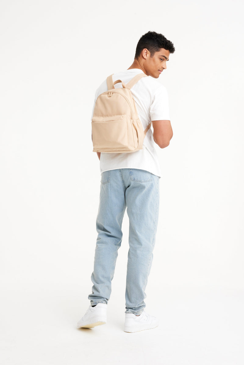 Resale The BÉISics Backpack in Beige