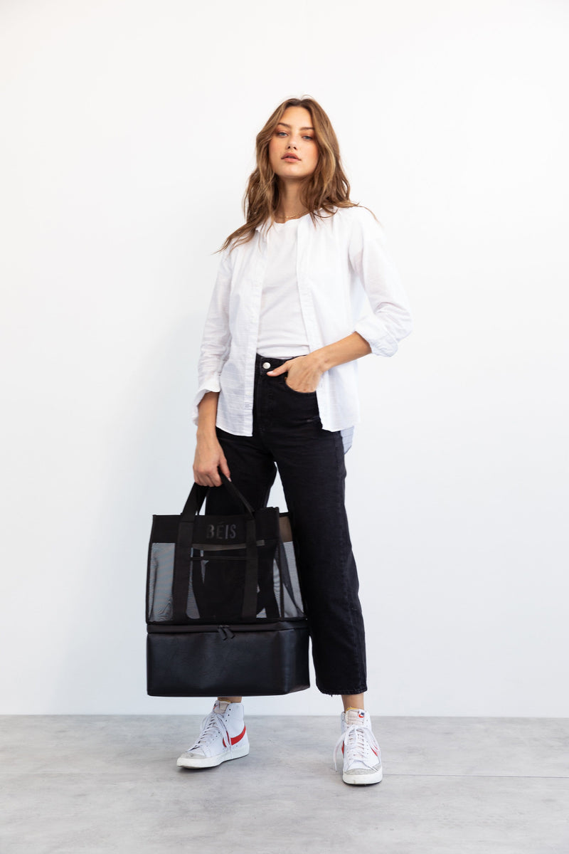 The Cooler Tote in Black