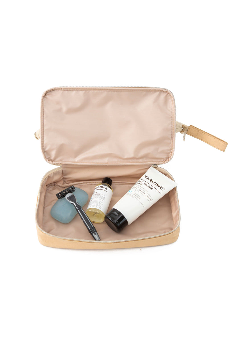 The Dopp Kit in Beige