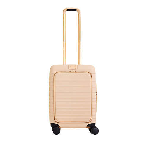 The Front Pocket Carry-On Roller in Beige