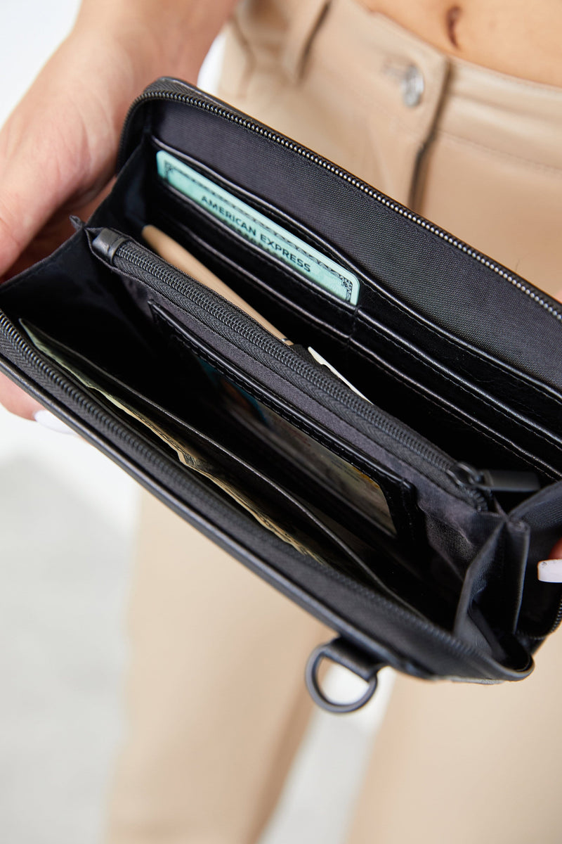 Resale The Travel Wallet in Black