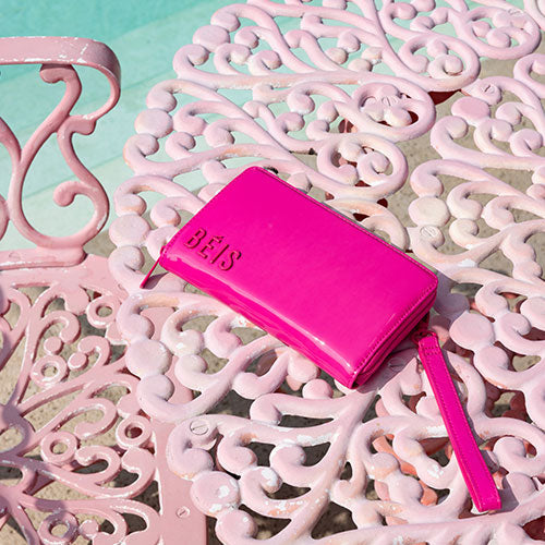 The Travel Wallet in Barbie™ Pink